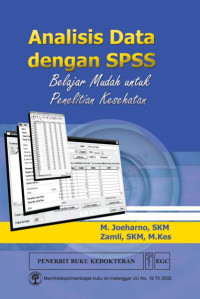 Image of Analisis Data dengan SPSS: Belajar Mudah untuk Penelitian Kesehatan