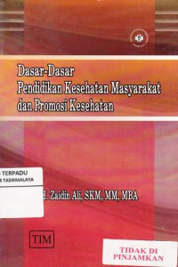 Image of Dasar-Dasar Pendidikan Kesehatan Masyarakat Dan Promosi Kesehatan