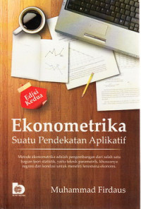 Image of Ekonometrika : suatu pendekatan aplikatif