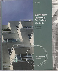 Image of Elementary Geometry For College Students