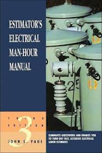 Image of Estimator's Electrical Man-Hour Manual