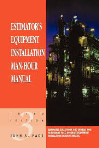 Image of Estimator's Equipment Man-Hour Manual