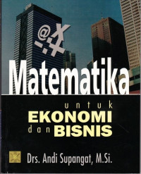 Image of Matematika untuk Ekonomi dan Bisnis
