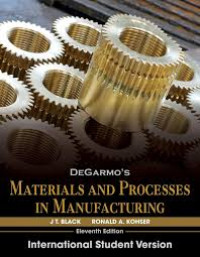 Image of Materials and Processes in Manufacturing
