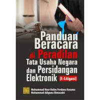 Image of Panduan Beracara di Peradilan: Tata Usaha Persidangan Elektronik