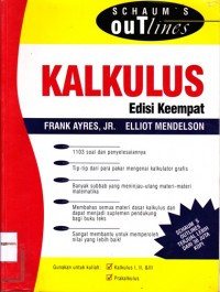Image of Schaum's Outlines of Kalkulus