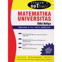 Image of Schaum's Outlines of Matematika Universitas