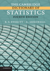 Image of The Cambridge Dictionary of Statistics