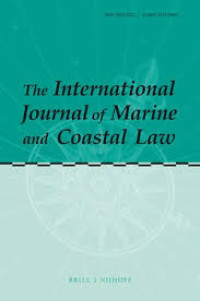 Image of The International Journal of Marine and Coastal Law