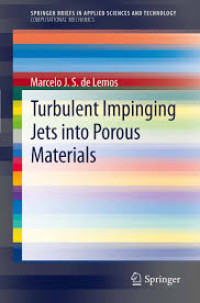 Image of Turbulent Impinging Jets Into Porous Materiala